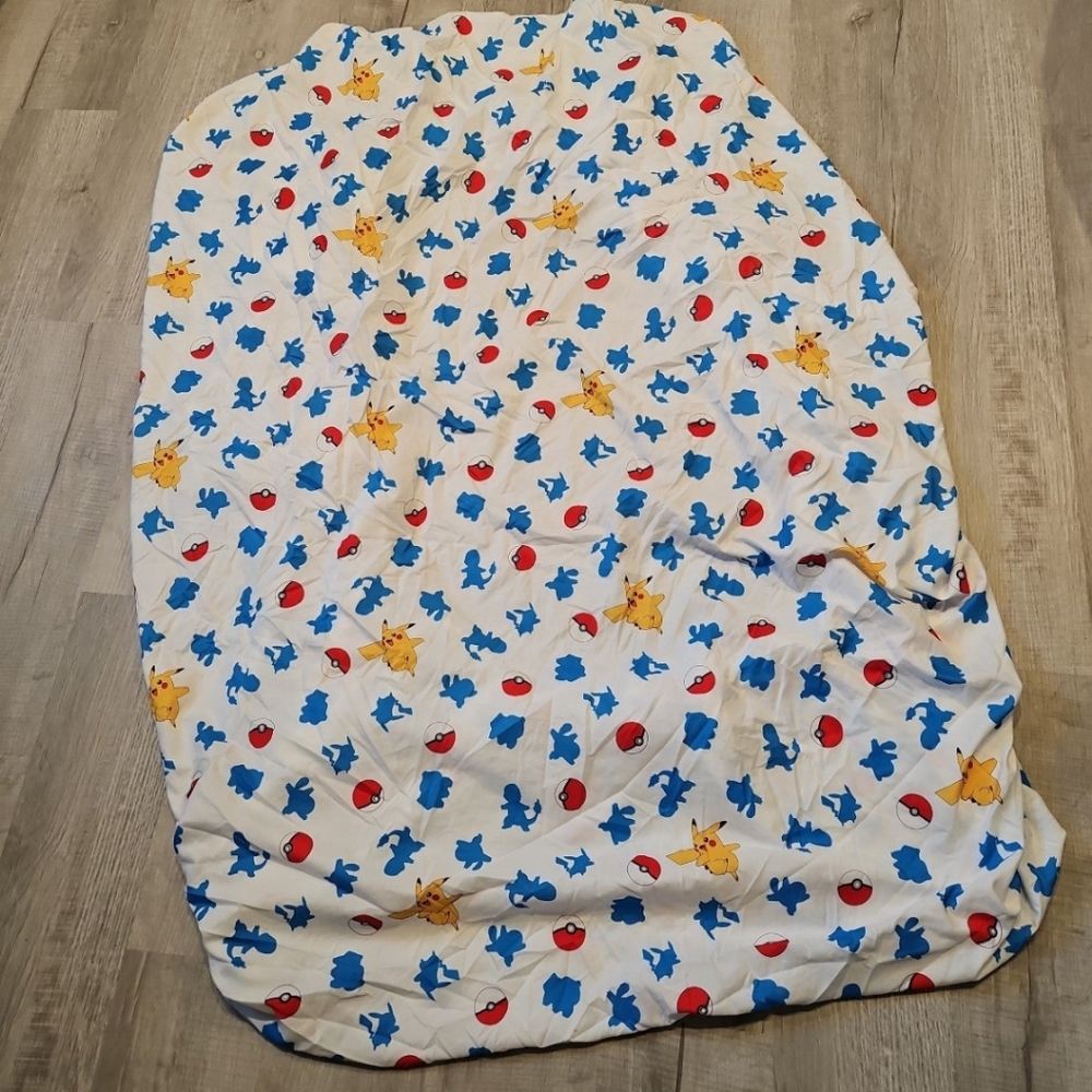 Pokémon Twin Sheet Set- Fitted Sheet & Flat Sheet - Picture 2 of 5